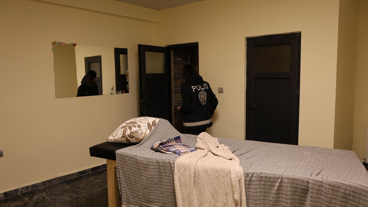 Nevşehir'de masaj salonuna fuhuş operasyonu