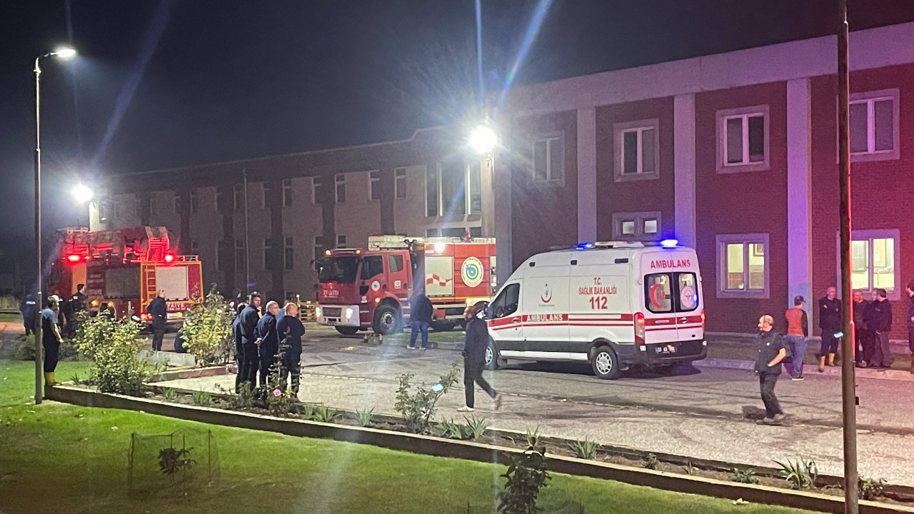 Tekirdağ'da fabrika yangını: 2 kişi hastaneye kaldırıldı