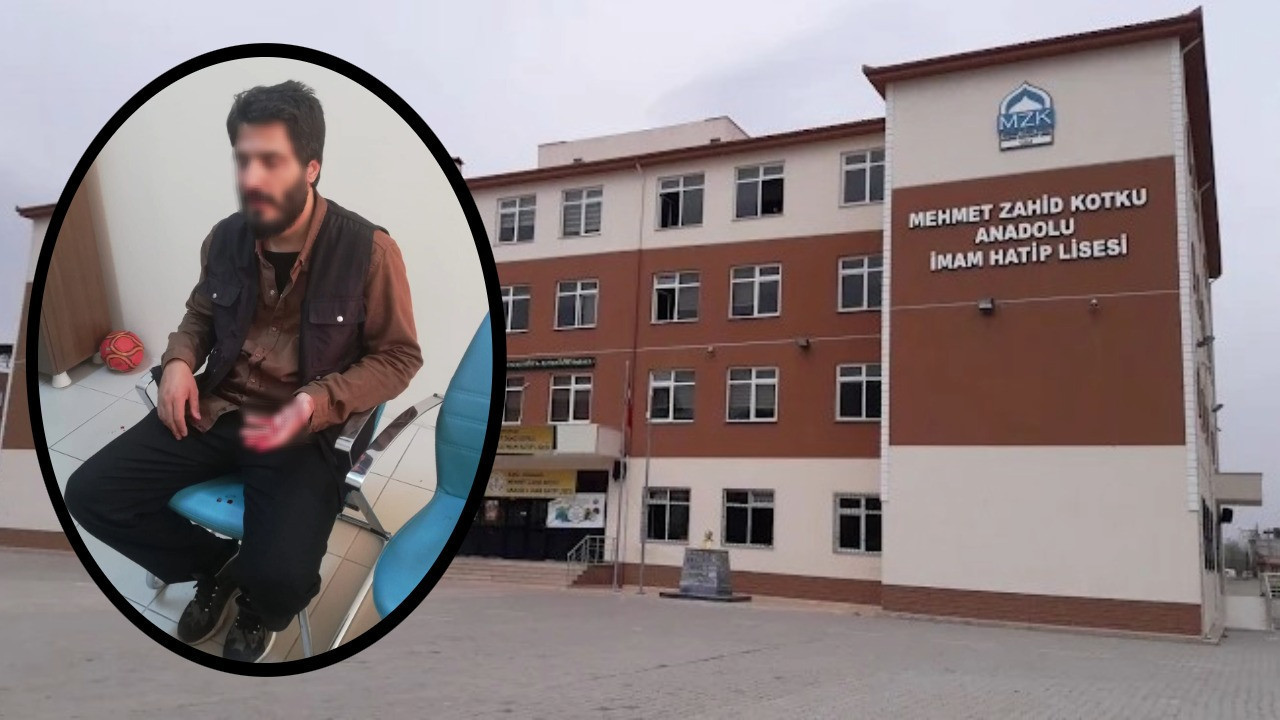 Okul bahçesine girip öğrenciyi gasbetmeye çalıştılar: Öğretmen hastaneye kaldırıldı