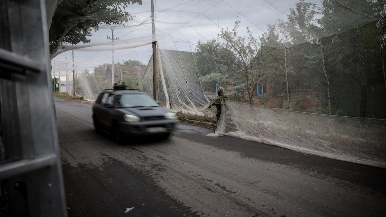 Ukrayna'dan SİHA saldırılarına karşı ağlı önlem