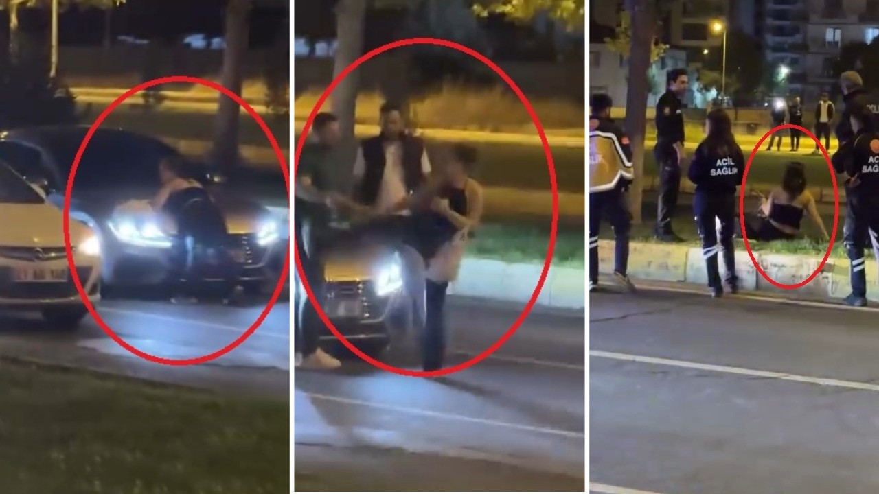 Diyarbakır’da alkollü kadın trafiği birbirine kattı