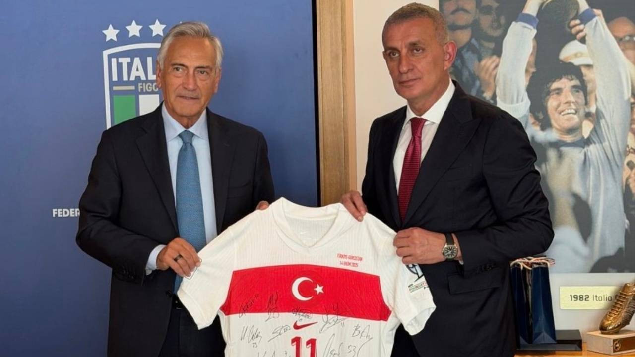 Hacıosmanoğlu'ndan İtalyan mevkidaşıyla EURO 2032 buluşması