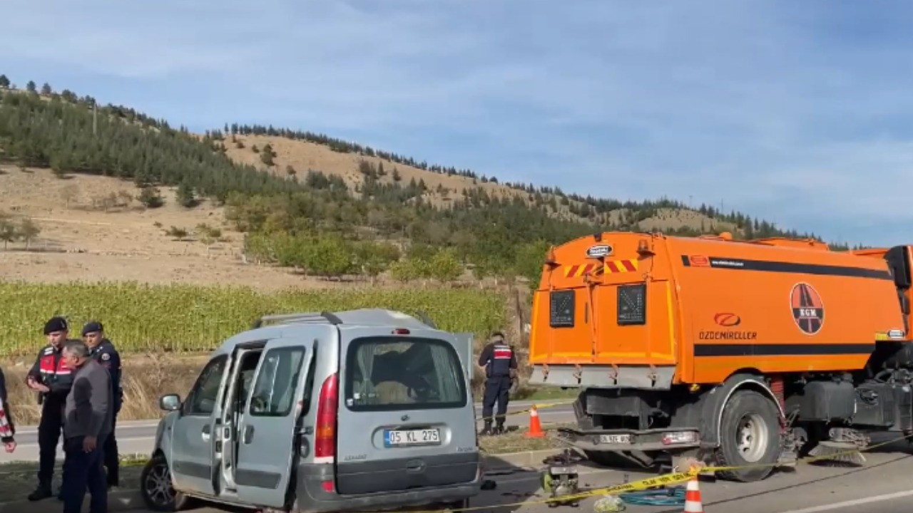 Amasya'da feci kaza: 4 kişi can verdi