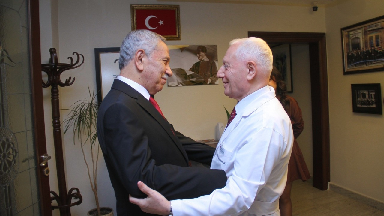 Bülent Arınç, Mehmet Haberal'la buluştu: Neredeyse ağlayacaktım