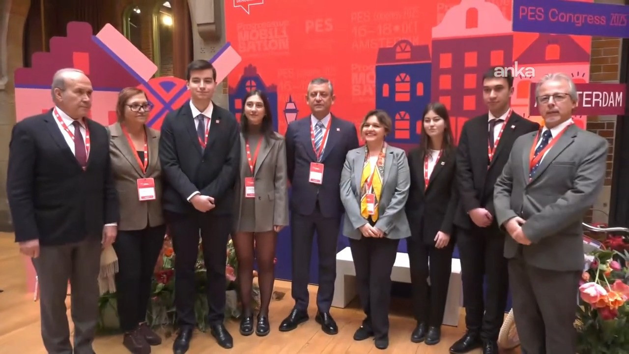 Özgür Özel, Amsterdam’da liderlerle bir araya geldi