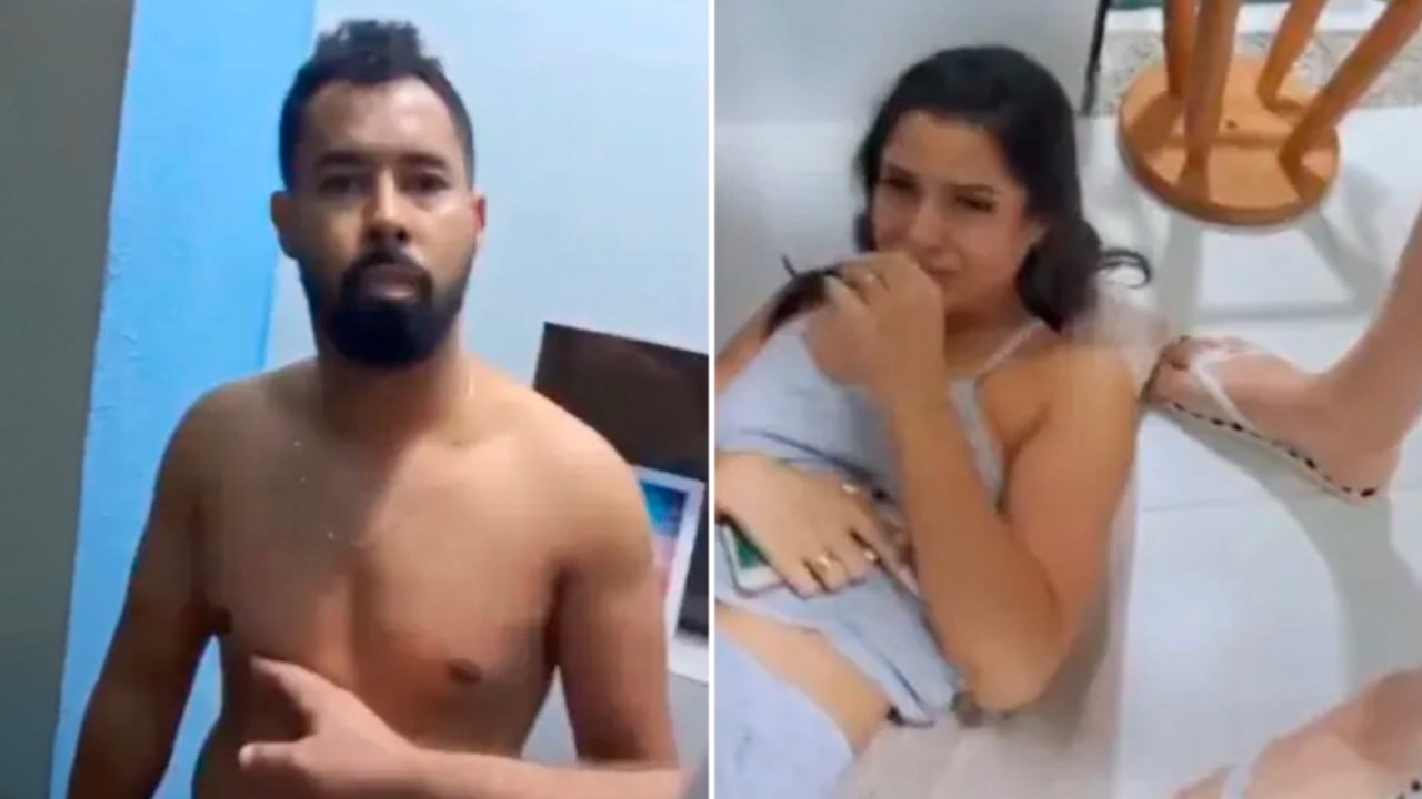 Papaz genç kadınla yarı çıplak yakalandı: Nişanlısı evi bastı