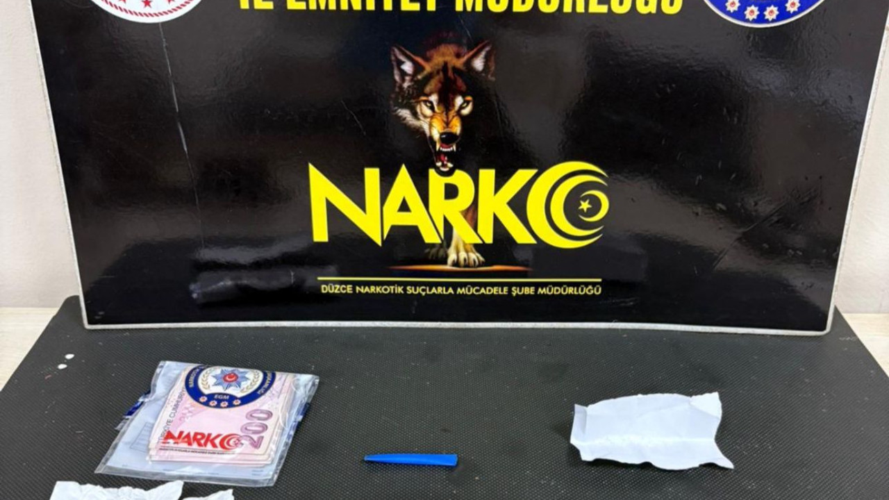 Düzce’de uyuşturucu operasyonu