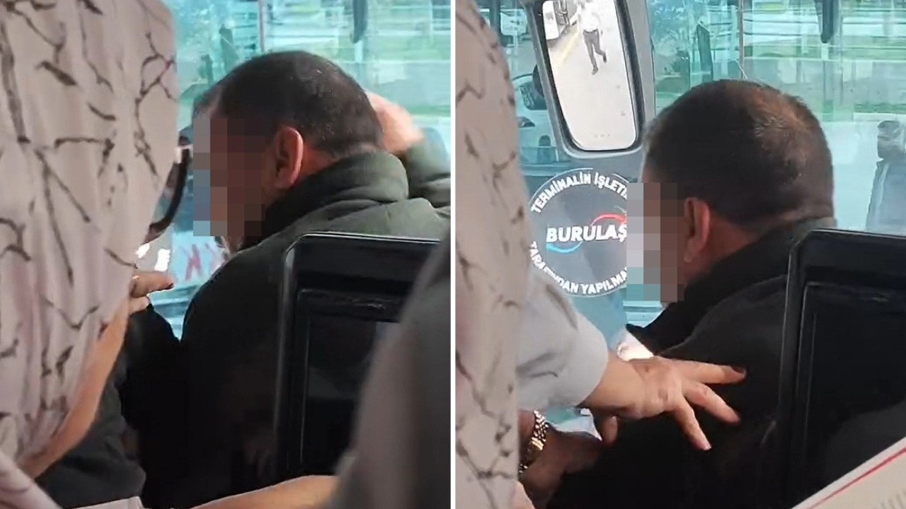 Otobüs şoförüne ‘Kızıma neden bağırdın’ yumruğu