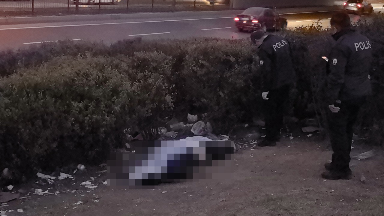 Yol kenarında erkek cesedi bulundu