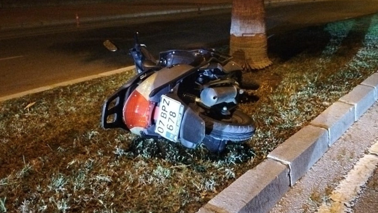 Aydınlatma direğinde can verdi