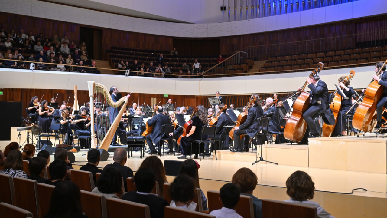 Cumhurbaşkanlığı Senfoni Orkestrası Moskova'da konser verdi