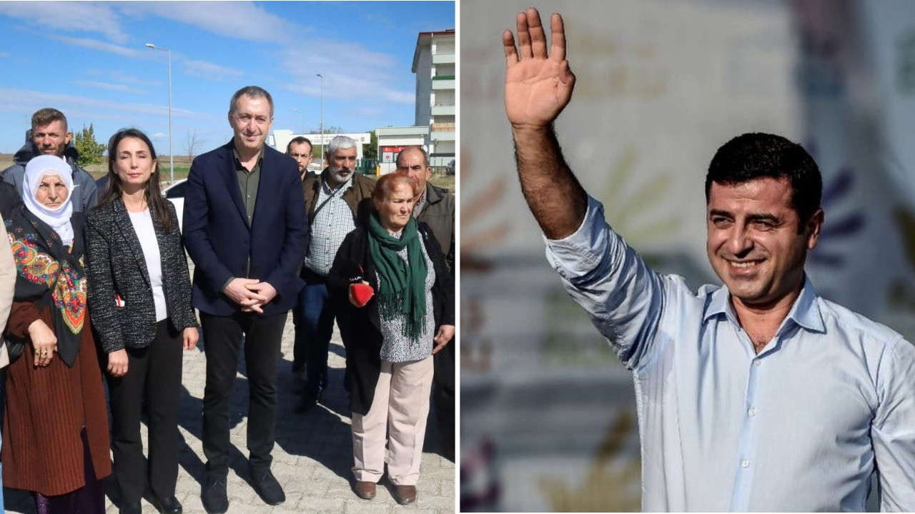 DEM Parti Eş Genel Başkanları, Demirtaş'ın mesajını paylaştı