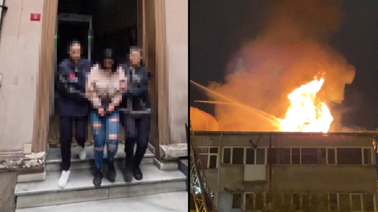 'Erkek arkadaşı' içeri almadı, binayı ateşe verdi
