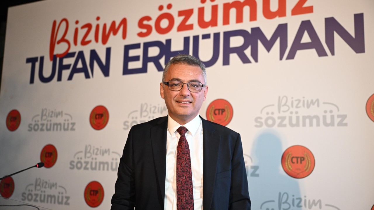 KKTC'de seçimi Tufan Erhürman kazandı