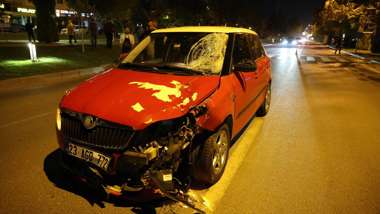 Otomobilin çarptığı yaya öldü