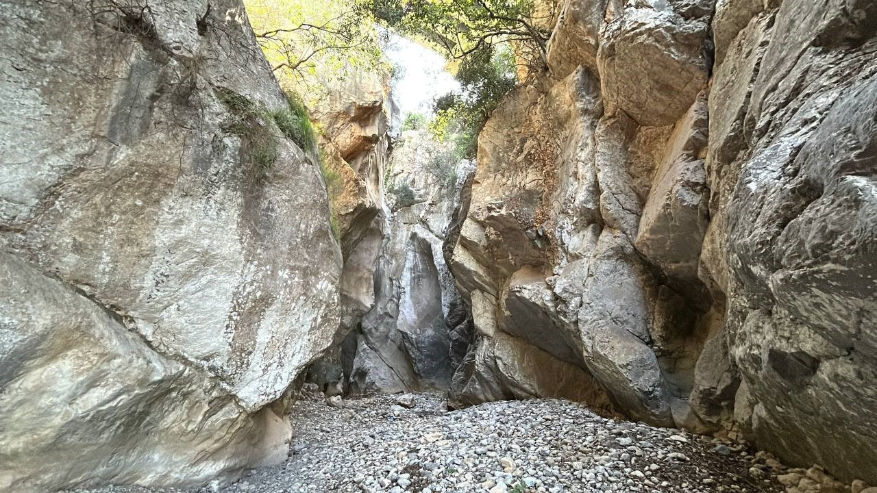 Sarıeski Kanyonu kuraklığa teslim