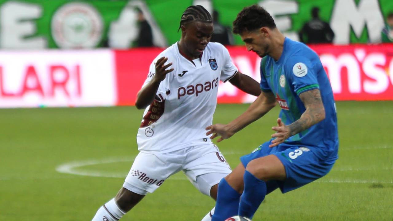 Trabzonspor'da Oulai fırtınası