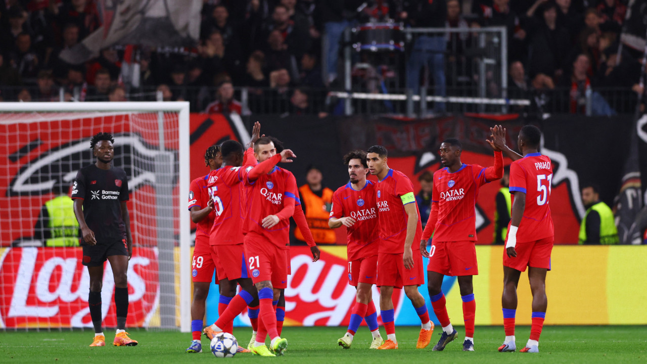 PSG Leverkusen'e 7 gol attı, Arsenal Atletico'yu 13 dakikada nakavt etti
