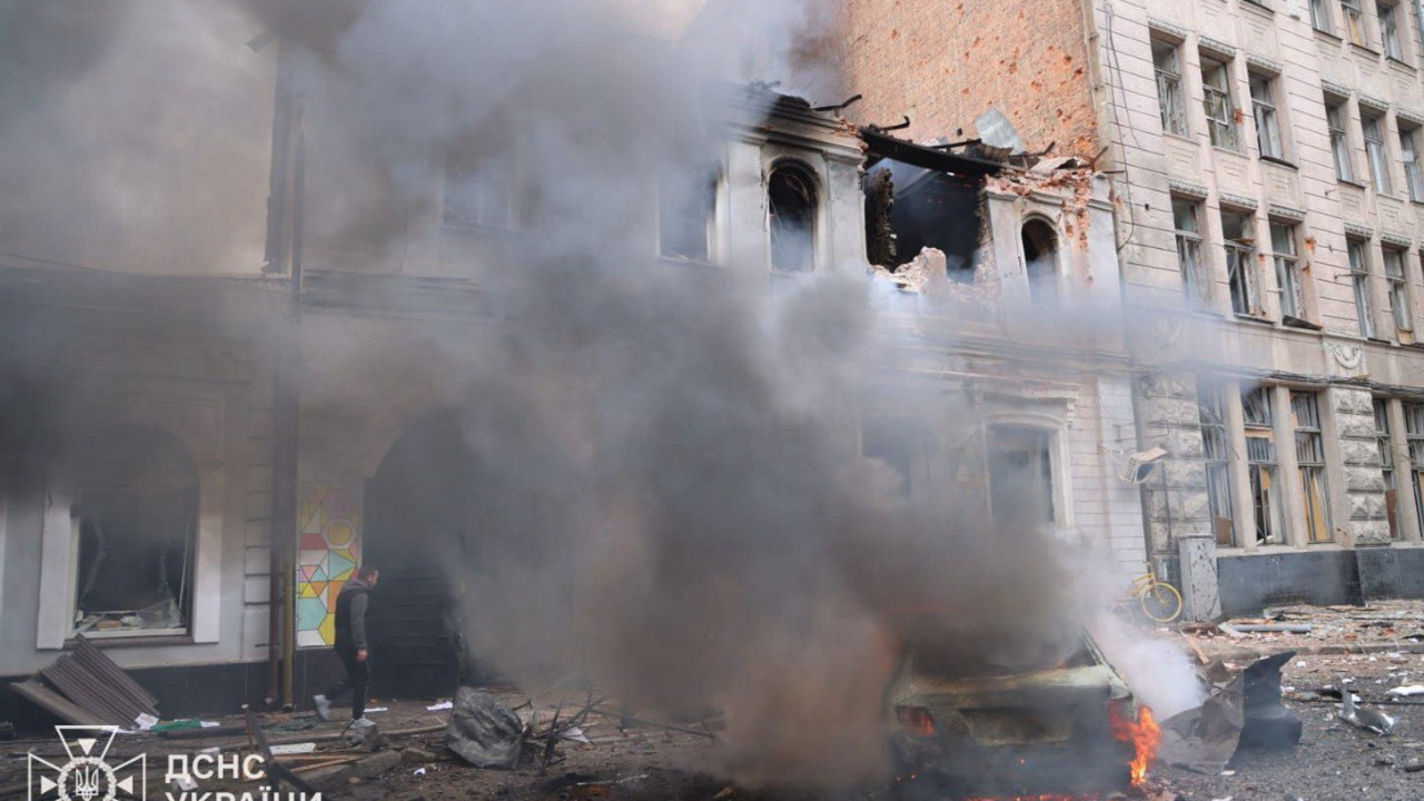 Ukrayna'da kreşe saldırı