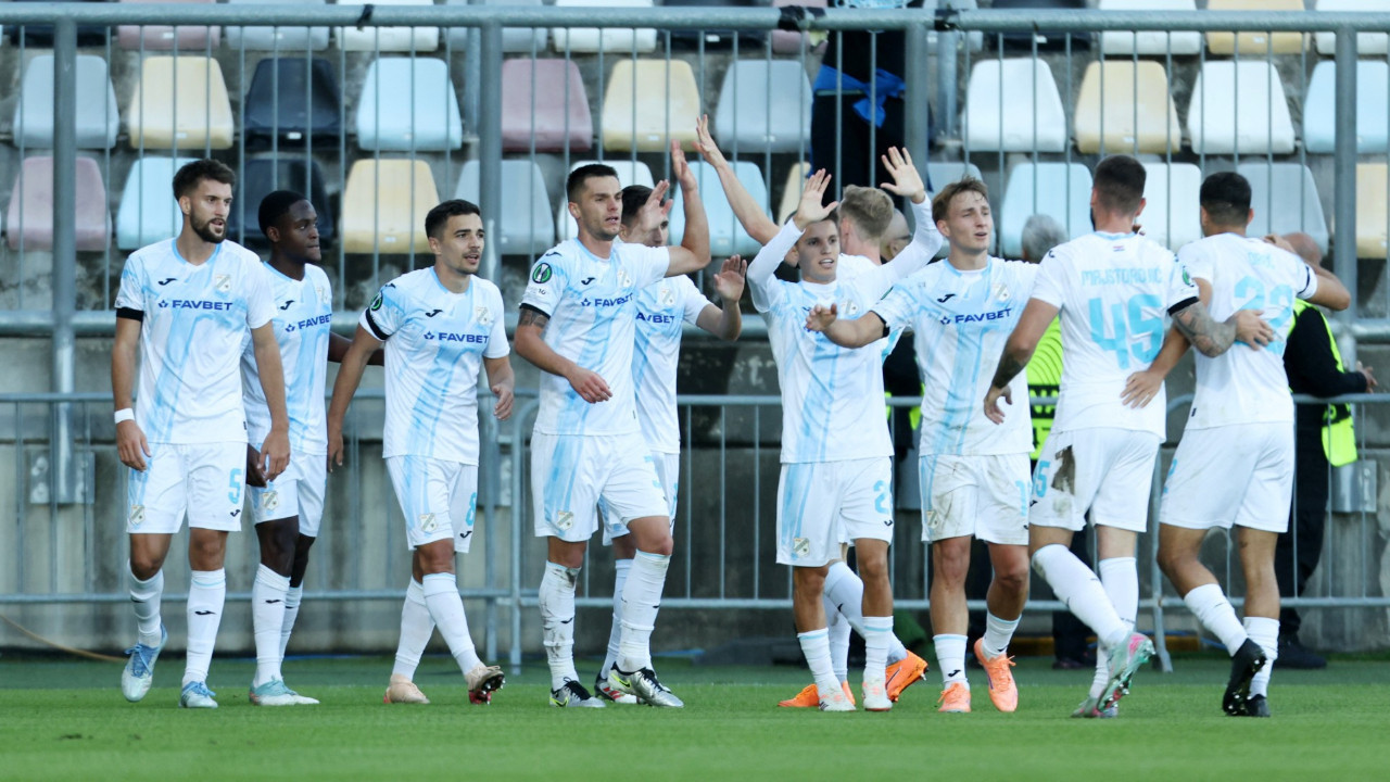 Ertelenen maçta kazanan Rijeka