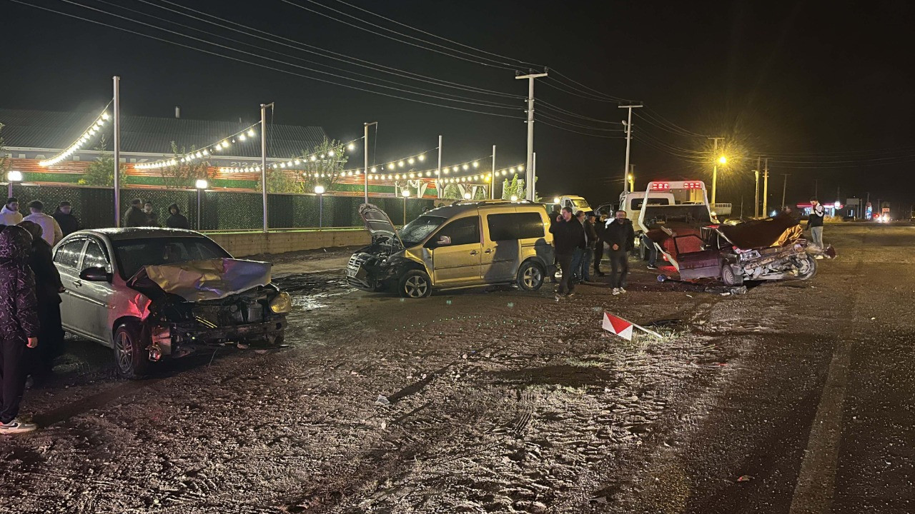 Çankırı’da zincirleme trafik kazası: 9 yaralı