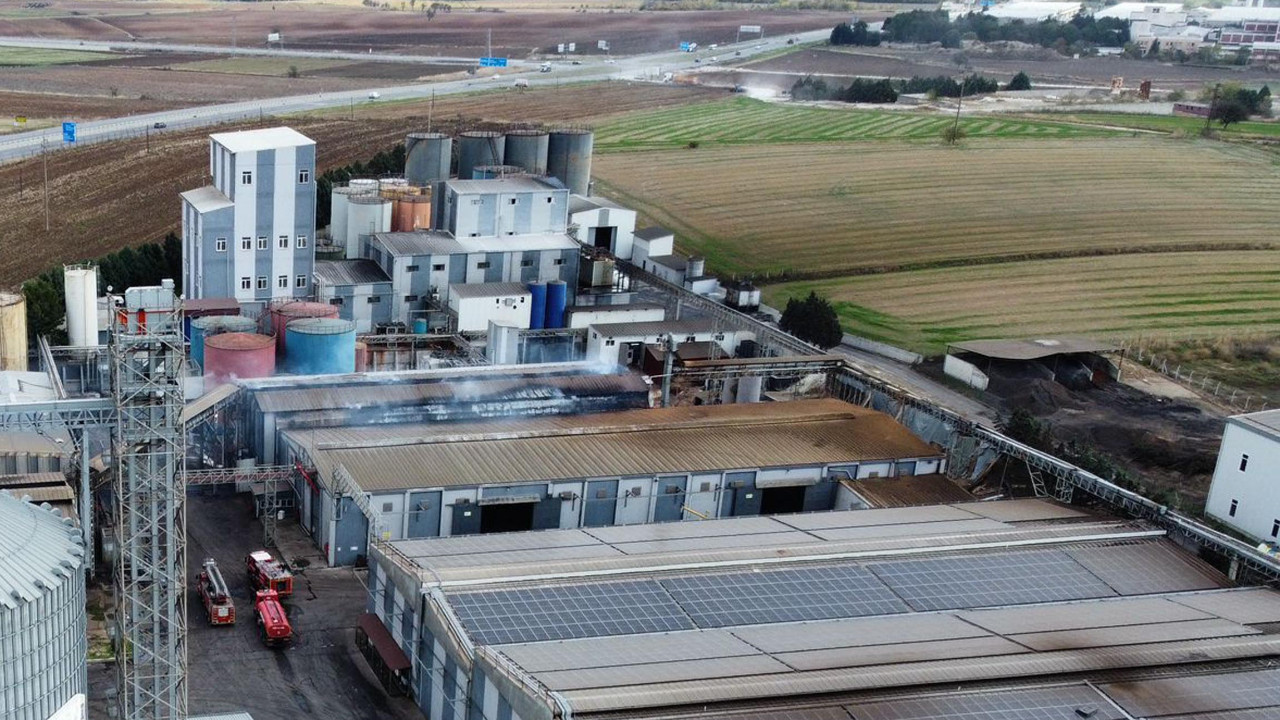 Edirne'de yağ fabrikasında patlama