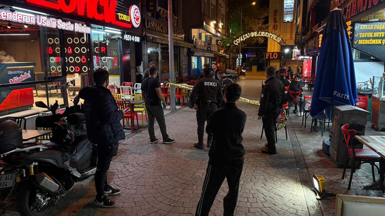 Tekirdağ'da silahlı kavga 1 kişi öldü