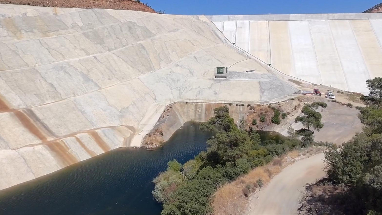 Yumaklı duyurdu: Girme Barajı su tutmaya başladı