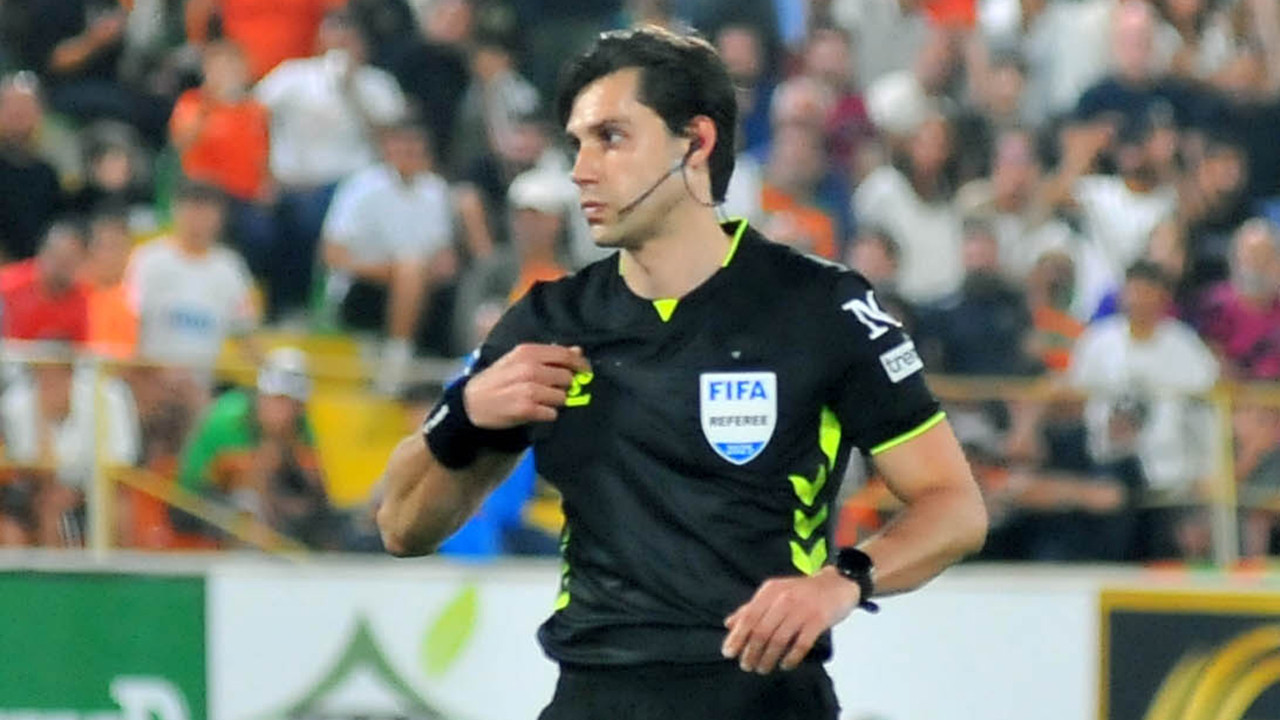 FIFA kokartlı hakem Mehmet Türkmen’e UEFA görevi
