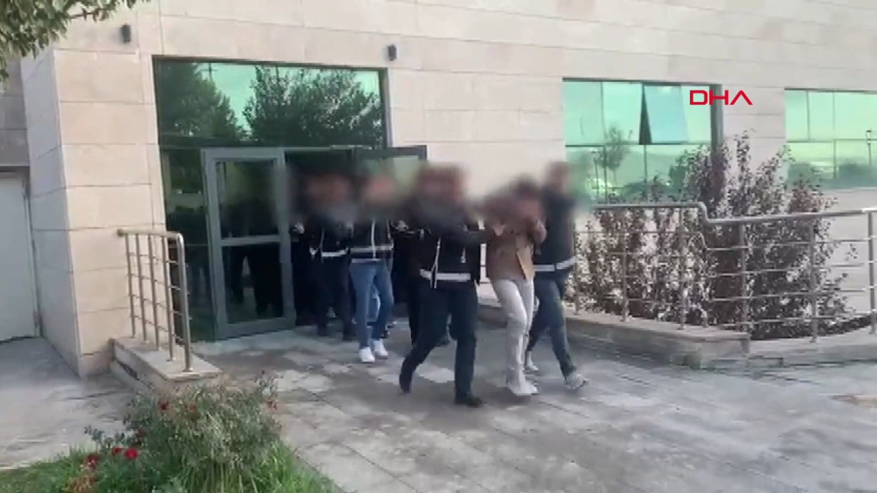 Suç örgütü operasyonunda 8 tutuklama