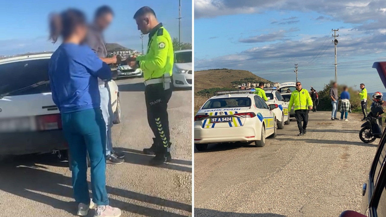 Alkol şişesinin başlattığı kovalamaca 79 bin 682 TL cezayla bitti