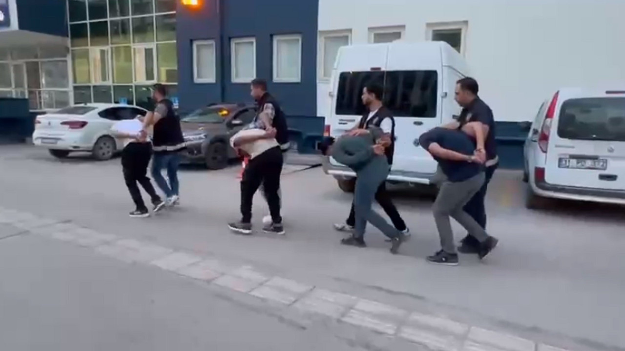 Şehir magandaları yakalandı