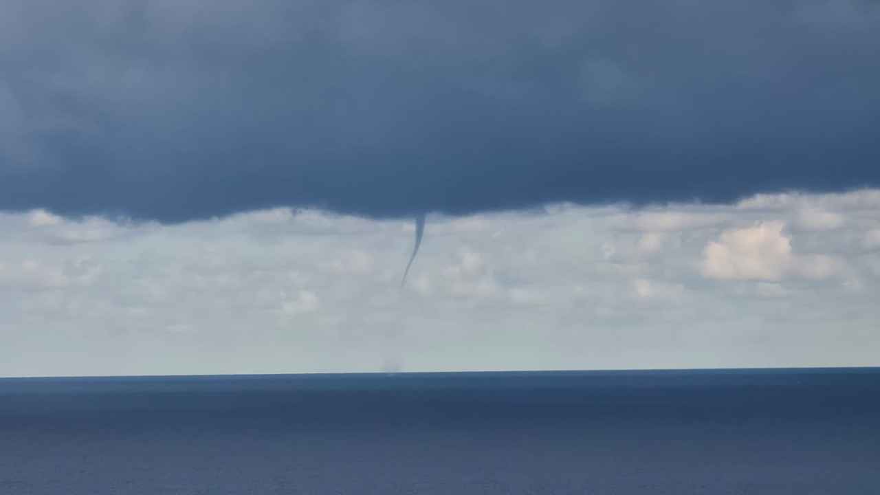 Zonguldak açıklarında hortum