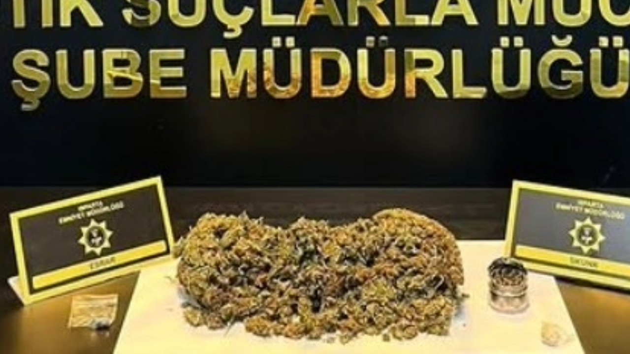 Isparta'da uyuşturucu operasyonu