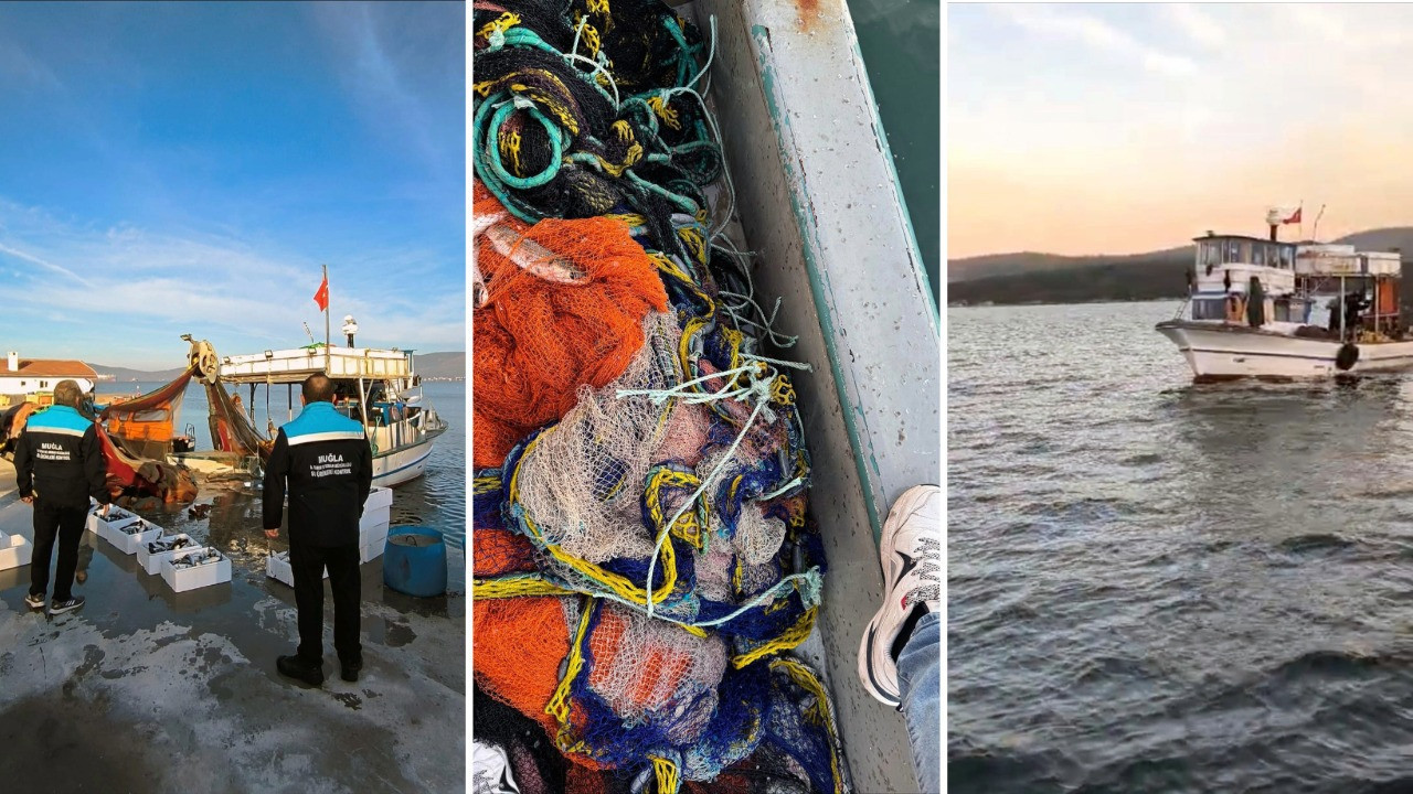 Muğla’da kaçak avlanan 150 kilo kefale el konuldu