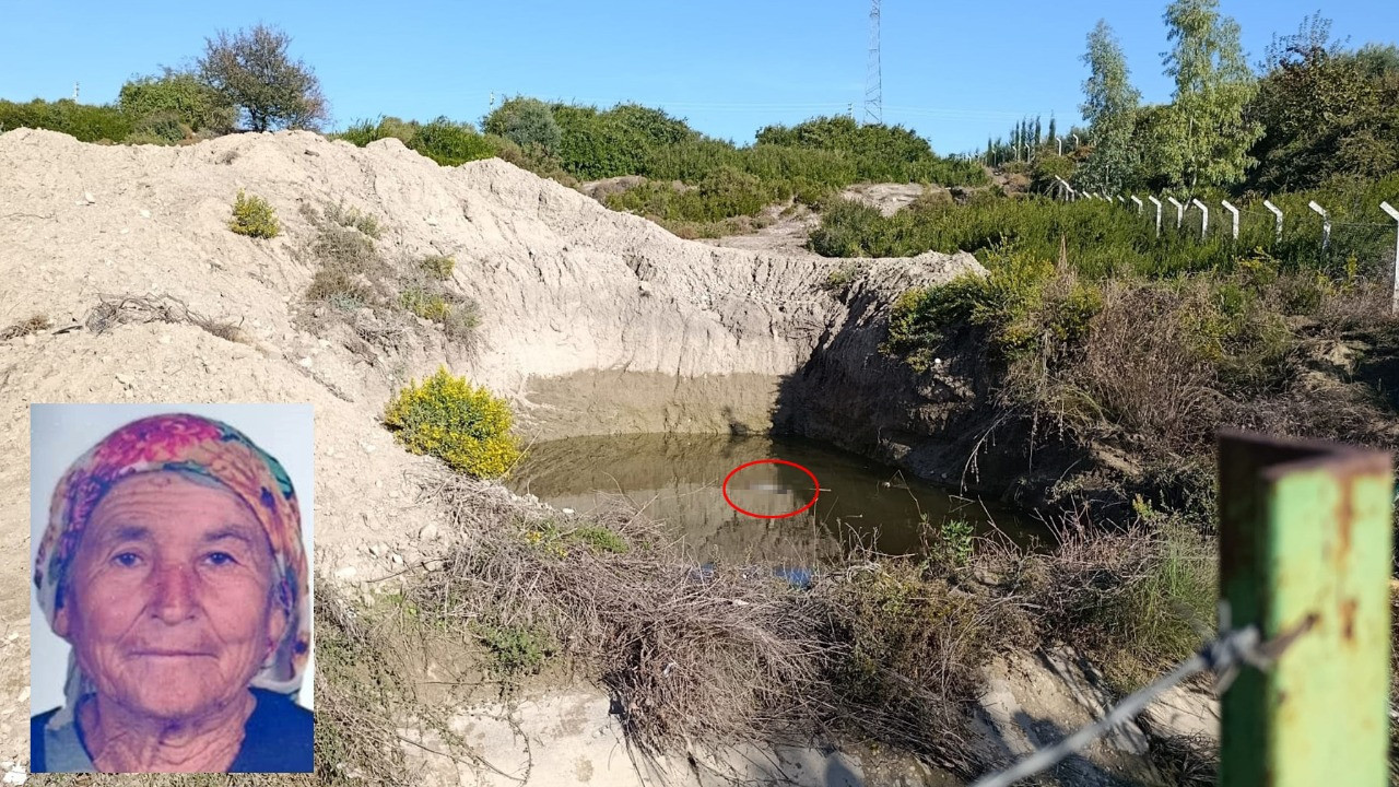 Su dolu çukurdan kadın cesedi çıktı