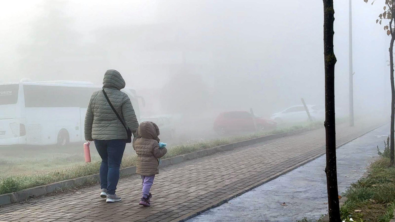 Tekirdağ'da sis nedeniyle uçuşlar iptal edildi