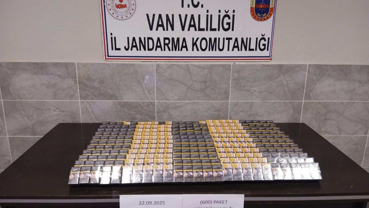 Van’da kaçak ürün operasyonu