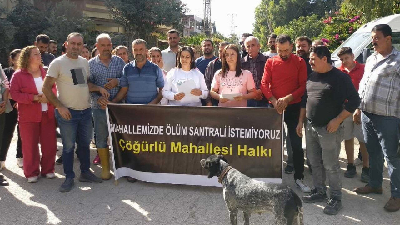 Mahalle halkından taş ocağı tepkisi