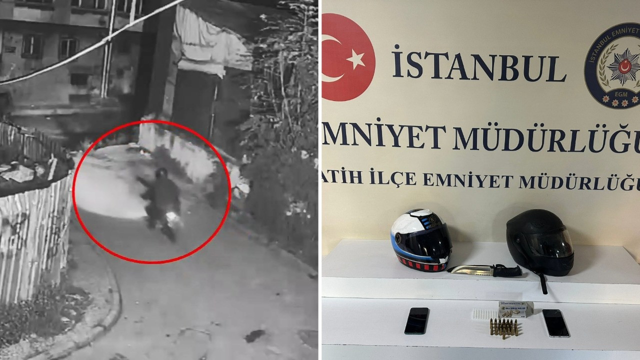 Fatih’te haraç dehşeti: Motosikletli saldırganlar iş yerini kurşunladı