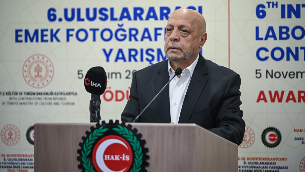 HAK-İŞ Genel Başkanı Arslan'dan asgari ücret açıklaması