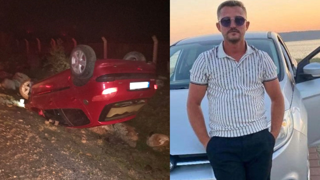 Takla atan otomobilin sürücüsü hayatını kaybetti