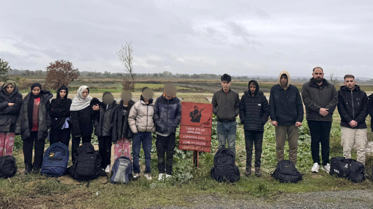 Sınırda yakalandılar: Avrupa’ya kaçmaya çalışan 29 göçmen gözaltında