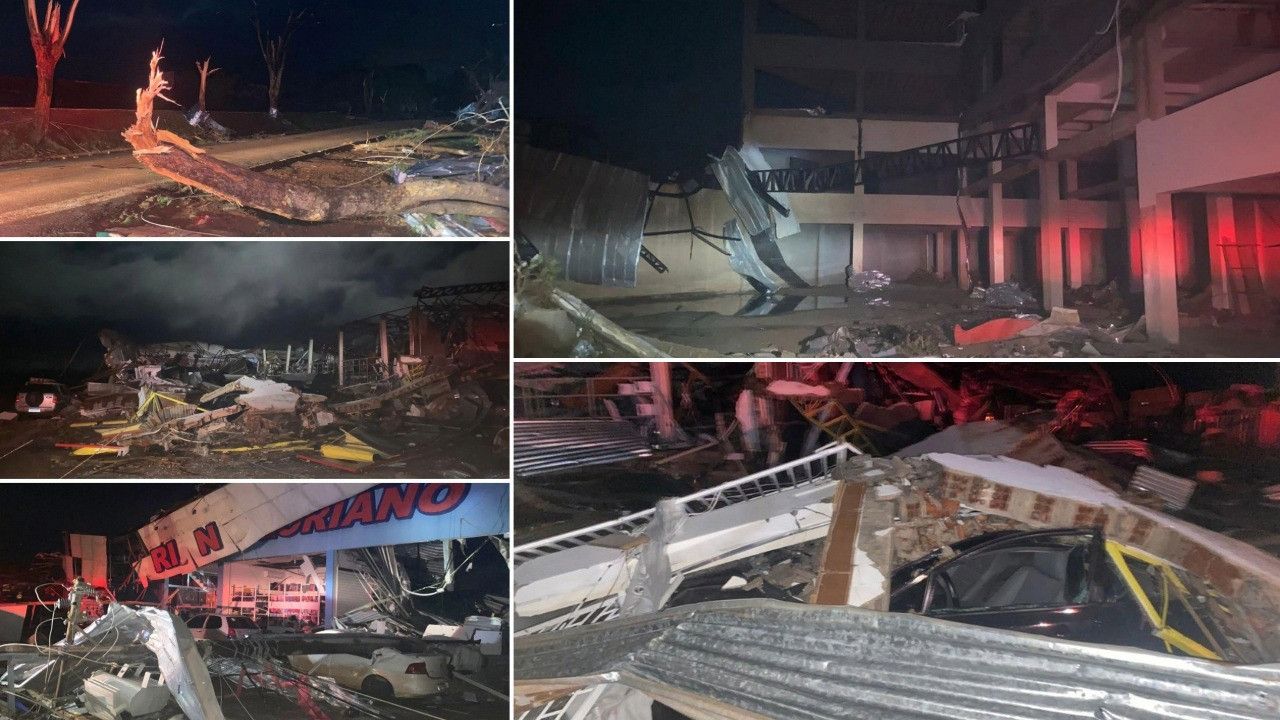 Brezilya'yı kasırga vurdu: 6 ölü, 437 yaralı