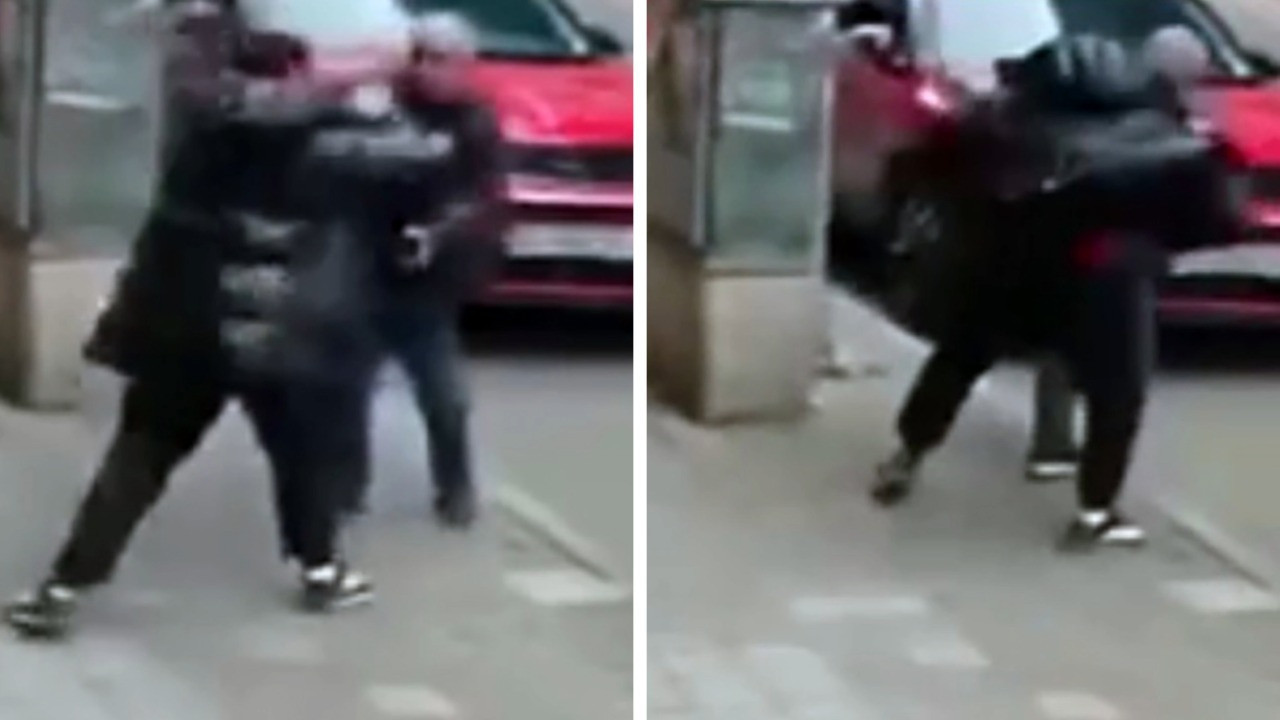 Kendisini evden çıkartan mülk sahibini darbetti