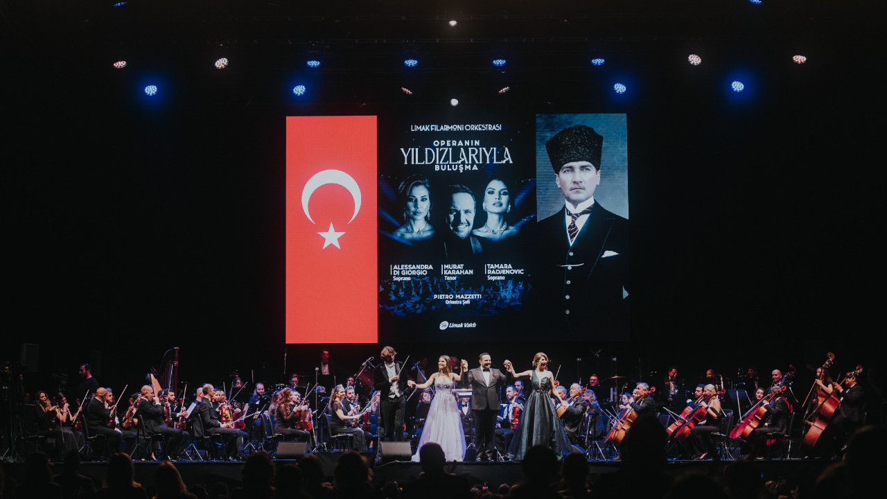 Limak Filarmoni Orkestrası operanın yıldızlarını sanatseverlerle buluşturdu