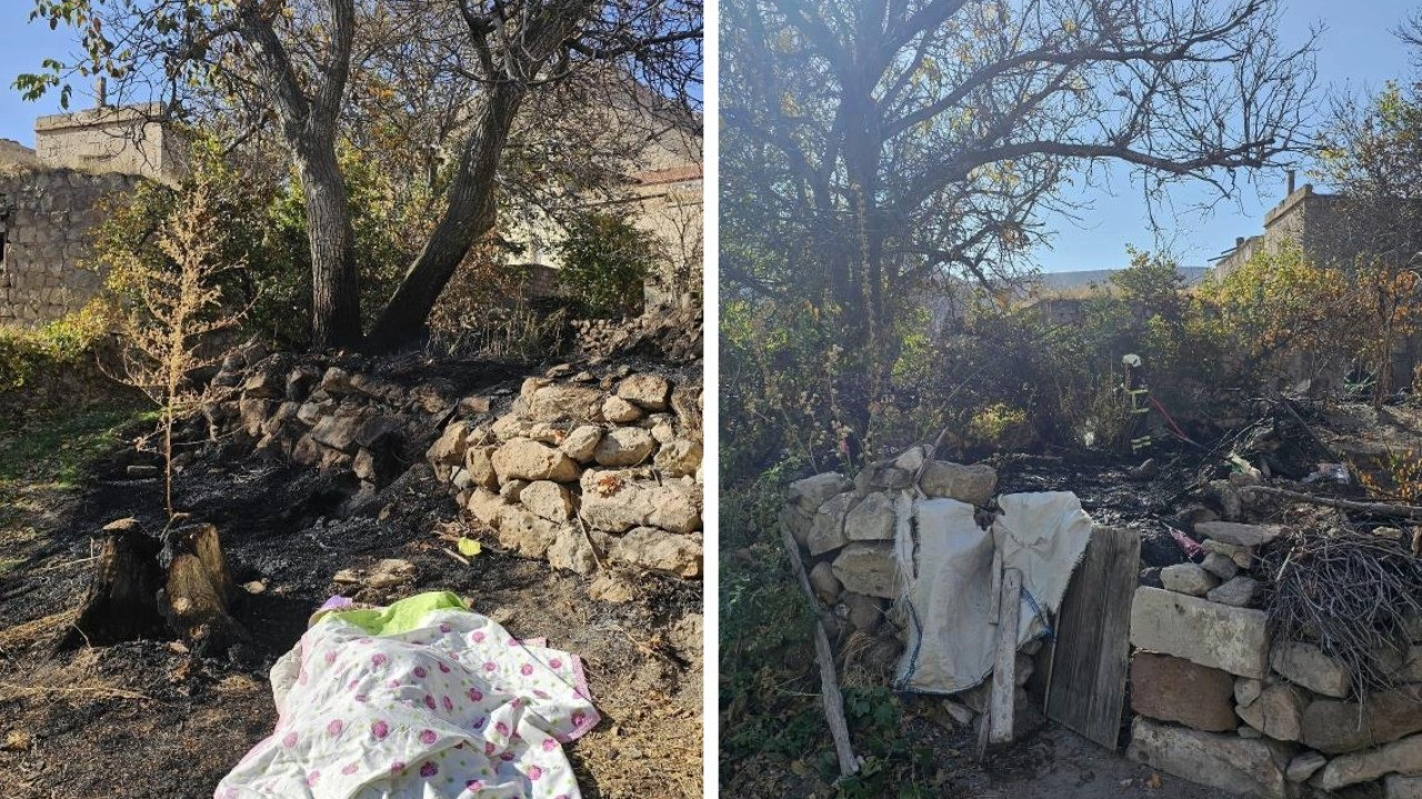 Bahçe temizliği faciayla sonuçlandı