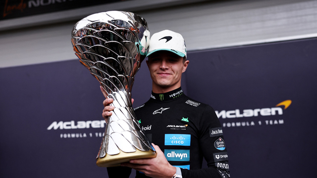 Lando Norris, Brezilya GP’sinde zafere ulaştı