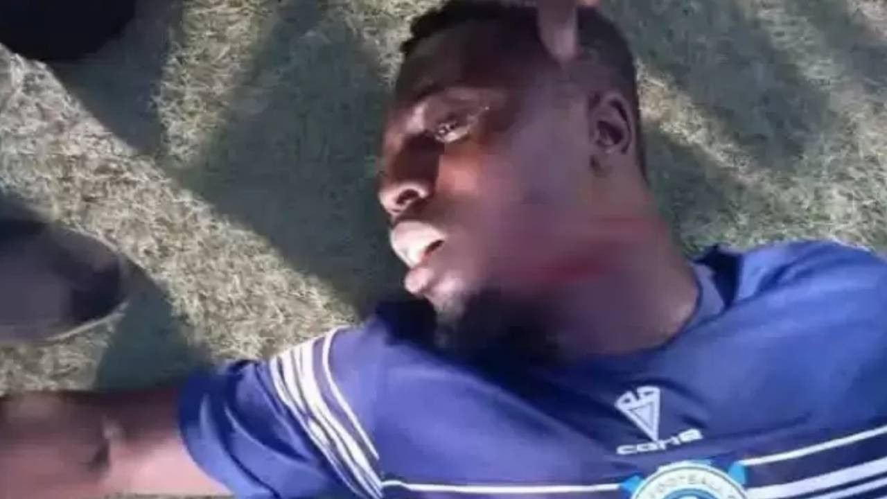 Sahaya girip futbolcunun boğazını kestiler: Osimhen'in ülkesinde skandal