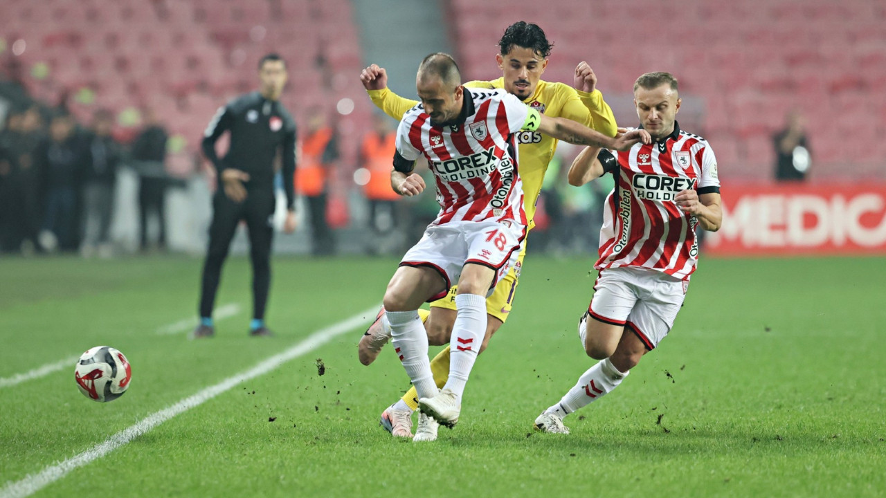 Samsunspor 85'te güldü: Eyüpspor'u yıktılar